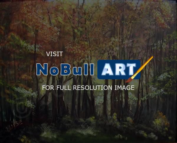 Northwest - Autumn Colors - Acrylic