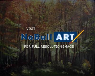 Northwest - Autumn Colors - Acrylic