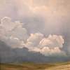 The Coming Tempest - Acrylic Paintings - By John Wise, Western Scenes Painting Artist