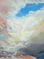 Cloud 9 - Acrylic Paintings - By John Wise, Dreams Painting Artist