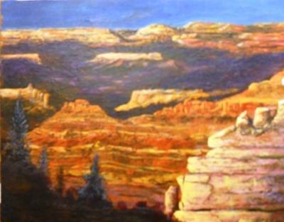 Southwest - The Canyon - Acrylic