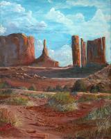 Southwest - The Monuments - Acrylic