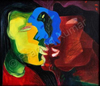 Faces - Intimate - Acrylic