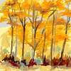 Karaj Autumn - Digital Digital - By Mojdeh Kazem, Landscape Digital Artist