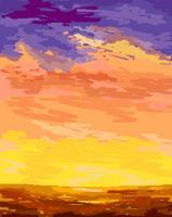 Kish Sunset - Digital Digital - By Mojdeh Kazem, Landscape Digital Artist