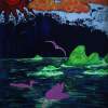Camel Rock - Acrylic Paintings - By Bunloeur Yath, Colors Painting Artist