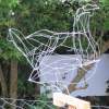 Chicken - Wire Sculptures - By Matthew J Rice, Sculpture Sculpture Artist