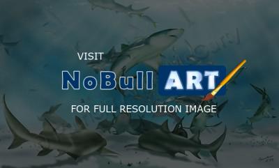 Wildlife - Feeding Time - Digital Airbrush