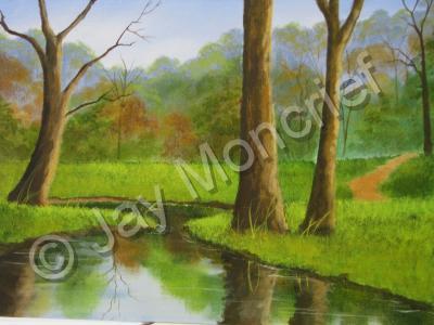 Acrylic Landscape - None - Acrylic