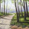 Dirt Road - Acrylic Paintings - By Jay Moncrief, Landscape Painting Artist
