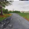 Henry Harris Rd After The Rain - Acrylic Paintings - By Jay Moncrief, Landscape Painting Artist