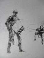 War - Pencil Drawings - By Quinton Meyer, Potrait Drawing Artist