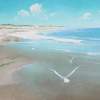 Wet Summer Sands Cape Cod - Oils Paintings - By Peter Palagonia, Realism Landscape Painting Artist