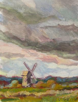 Landscape - October Sky - Oil