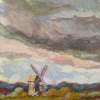 October Sky - Oil Paintings - By Inga Karelina, Impressionism Painting Artist
