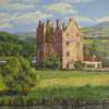 Irish Landscape 1 - Acrylic On Board Paintings - By Inga Karelina, Realism Painting Artist