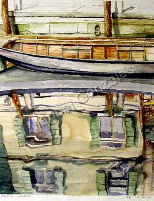 Venezia - Reflections - Watercolor