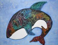Animorph - Fancy Fish - Acrylicoil On Canvas