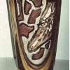 Animal Inovation - Acrylic Paints Glasswork - By Leonora Carapella, Hand Painted Glass Glasswork Artist