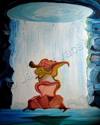 Surrealism - Mr Nobody - Oil On Canvas