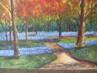 Painted And Enhanced From Phot - Park - Acrylic