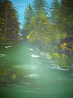 Water - River - Oil