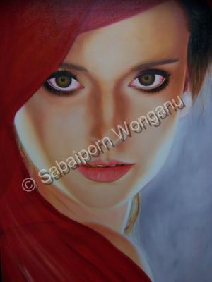 Original - Portrait Of Rejina - Oil On Canvas