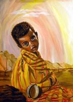 Symbolistic - Child Of The Universe - Oil On Canvas