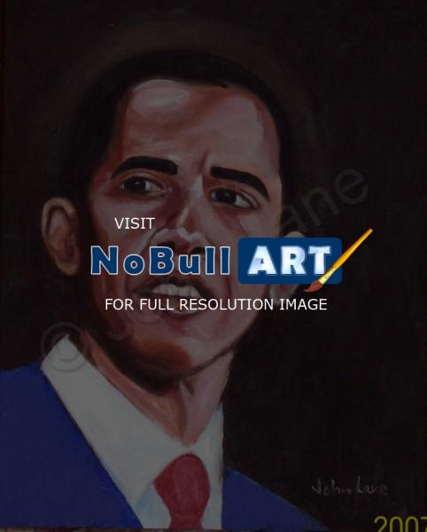 Realism - President Obama - Giclee Print