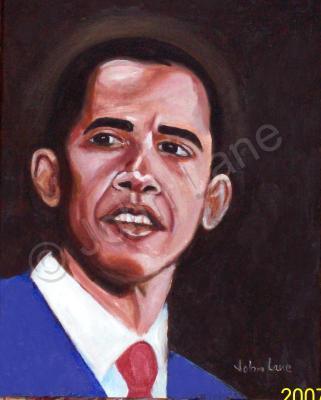 Realism - President Obama - Giclee Print