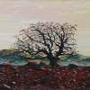 Tree In The Desert Oil Painting Bogomolbik - Oil Painting On Canvas Paintings - By Elin Bogomolnik, Contemporary Painting Artist