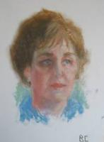 Portrait - Female Portrait - Pastel Paper