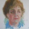 Female Portrait - Pastel Paper Drawings - By Vlad Stanchev, Realism Drawing Artist