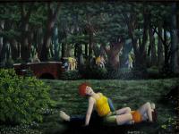 Springtime - Oil On Canvas Paintings - By Cecil Williams, Realism Painting Artist