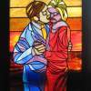 Hot And Cold In Glass - Stained Glass Glasswork - By Cecil Williams, Realism Glasswork Artist