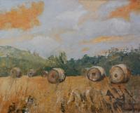 Landscape - Summer Day - Oil On Canvas