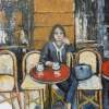 Waiting For You - Oil On Canvas Paintings - By Maria Karalyos, Impressionism Painting Artist