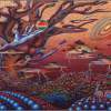 Valley Of The Mind - Acrylic Painting Paintings - By Jeff Hopp, Visionary Painting Artist