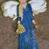 Guardian Angels Personalized - Wood And Paint Woodwork - By Sherry Dinkins, Handbuilt Woodwork Artist