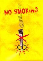 No Smoking - Coreldraw Digital - By Jalal Khosroshahi, Graphic Digital Artist