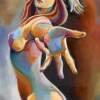 Spells - Acrylic On Canvas Paintings - By Jorge Namerow, Nude Figure Painting Artist