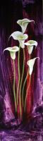 Art - Calla Lilies Kingdom - Acrylic