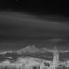 Twin Peaks Moonset - Photographic Paper Photography - By James Ribniker, Landscape Photography Artist