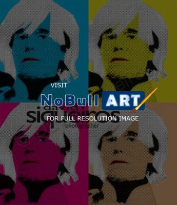 Andy Warhol The Model Boy By D - Four Andys - Pop Art Phortography