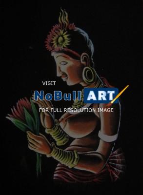 Sri Lanka Paintings By Sudath - Seegiriya Freshco - Fabric