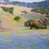 California Lupine - Pastel Paintings - By Lisa Couper, Impressionism Painting Artist