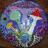 Psychedelic Magic Mushrooms - Mosaic Other - By Ava Mosaic, Mosaic Other Artist