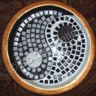 Decorative Ceramics - Yin Yang - Mosaic