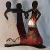 A Gathering Of Sisters - Clay Sculptures - By Christina Sullo, Raku Fired Clay Sculpture Sculpture Artist