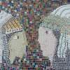 The Tales Of Two Pale Face Indians - Mosaic Ceramics - By Becky Lindsay, Impressionist Ceramic Artist